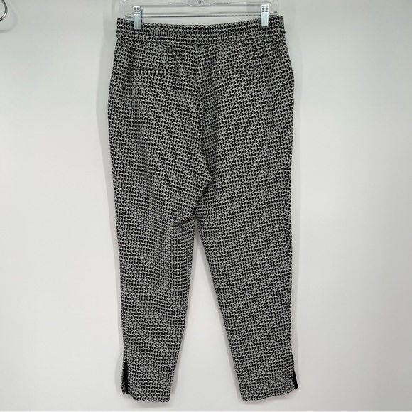 Anthropologie Larkin Jaquard Tapered Trouser Ankle Pant - Picture 7 of 8